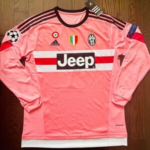 Juventus Retro 2015/16 POGBA Soccer Away Jersey - Size Medium Men Vintage